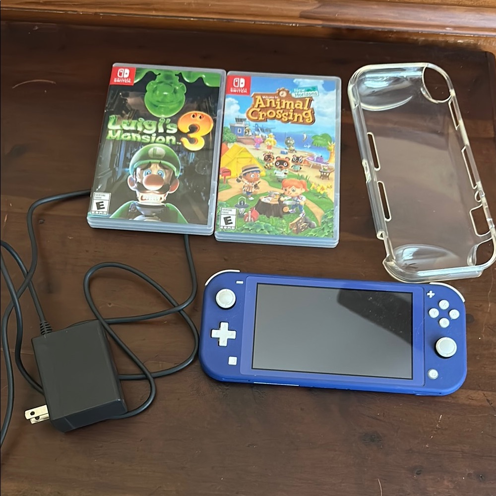 Nintendo Blue Switch Lite Handheld Console